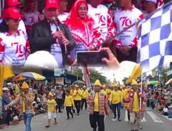 Bupati Kotim Resmikan Pawai HUT Republik Indonesia Ke-79, Sampaikan ini