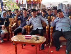 Safari Calon Bupati HW Disambut Meriah Warga Oku Selatan