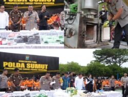 Polda Sumut Ungkap 578 Kasus Narkotika