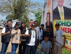 Bawaslu kota Bengkulu bersama Pihak Terkait Tertibkan APS Melanggar