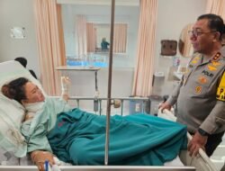KAPOLDA KEPRI APRESIASI KESIGAPAN PERSONEL DAN KUNJUNGI KORBAN PENGANIAYAAN