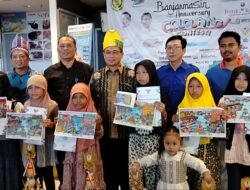 Ibnu Sina Hadiri Lomba Mewarna Peringatan Hari Jadi Kota Banjarmasin ke-498