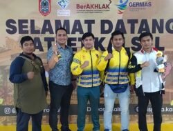 Denny Hermawan  Sambut Kedatangan Atlet Kurash Peraih Medali Perunggu Di PON XXl Sumut