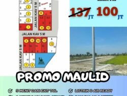 Barakah Land Berikan PROMOSI MAULID Beli 2 Dapat 3 Kavling di Kedamean Gresik, Buruan Sebelum Kehabisan