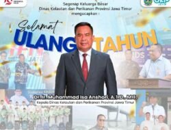Segenap Jajaran Redaksi DJO Mengucapkan Selamat Ulang Tahun Untuk Bapak Isa Anshori Kepala DKP Jatim