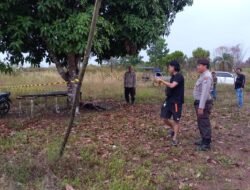 Di Duga Tersambar Petir Pria Paruh Baya Tewas Dengan Luka Bakar