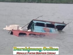 Satu Kapal Nelayan di Natal karam di hantam badai