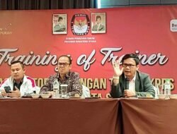 Siapkan KPPS, KPU Sumut Gelar Training of Trainer kepada KPU Kabupaten dan Kota