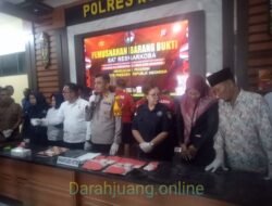 Kapolres Kotim Ungkap Kasus Sabu 1 Kg Lebih di Sampit