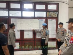 Padal Pam Logistik Polres Kotim Kontrol Keamanan Jelang Pilkada 2024
