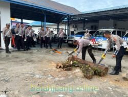 Satlantas Polres Kotim Gelar Pelatihan Penggunaan Perlengkapan Ranmor