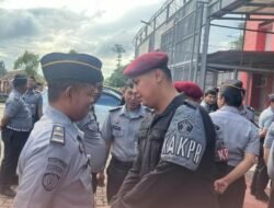 Tegakkan Kedisiplinan, Tim Satops Patnal Rutan Batam Gelar Pemeriksaan Atribut dan Kerapian Pegawai