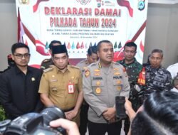 Deklarasi Damai Polda Kalsel, Siap Ciptakan Suasana Sejuk Dalam Pilkada Tahun 2024