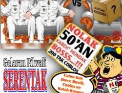 Ngalor Ngidul Ada Kemungkinan Issue Gerakan Kampanye Hitam!!! TAK CAIR COBLOS KOTAK KOSONG