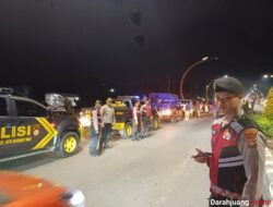Polres Kotim Patroli Skala Besar Gabungan Pastikan Kotim Tetap Amanan Dan Kondusif