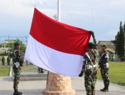 Kodim 1015/Sampit Gelar Upacara 17-an