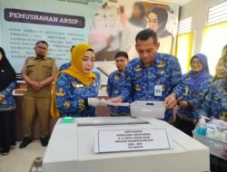 Ribuan Arsip Dari Beberapa Dinas Di musnahkan Oleh Dispersip Provinsi Kalsel