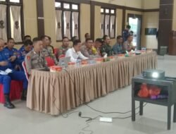 Dandim 1015/Sampit Hadiri Rakor Lintas Sektoral kesiapan Nataru 2025