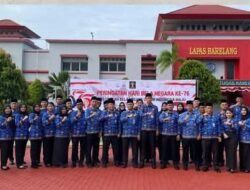 Lapas Batam Gelorakan Semangat Persatuan pada Peringatan Hari Bela Negara Ke-76