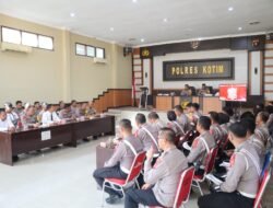 Polres Kotim Gelar Pelatihan Pra Ops Lilin telabang 2024