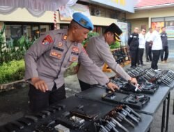 Polres Kotim Tegas Awasi Penggunaan Senjata Api 