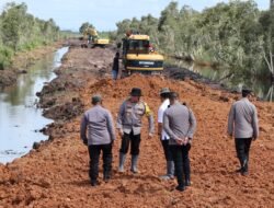 Tinjau Lokasi Program Ketahanan Pangan Seluas 120 Hektar, Polda Kalsel Siap Jaga Stabilitas Pangan