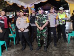 Jelang Natal, Dandim 1015/Sampit Beserta Kapolres Kotim Laksanakan Pengecekan Gereja