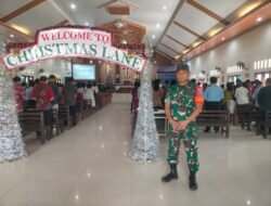 Kodim 1015/Sampit Turunkan Personil Di Kotim Untuk Pengamanan Natal