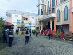 Srikandi Mentaya Polres Kotim Jaga, Natal Berlangsung Aman