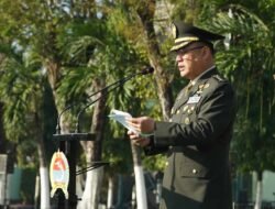 Kepala Staf Korem 084/Bhaskara Jaya Pimpin Upacara Peringatan Hari Bela Negara ke-76