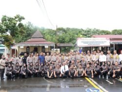 48 Personil Polres Banjarbaru Terima Kenaikan Pangkat, Kapolres Ucapkan Selamat