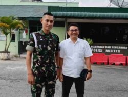 Jalin Silaturahmi, APK Adolina Silaturahmi dengan Pihak Dandenpom I/1 Pematang Siantar
