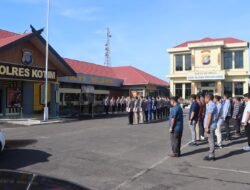 Polres Kotim Gelar Rutin Apel Pagi, Tujuan Untuk Kedisiplinan Anggota
