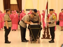 Resmi AKBP Pius X Febry Aceng Loda Menjabat Sebagai Kapolres Banjarbaru.
