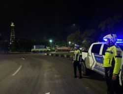 Polres Banjarbaru Perketat Penjagaan Titik Rawan Di Banjarbaru Cegah Balap Liar