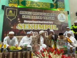 Ribuan Jemaah Hadiri Isra Mi’raj Dan Haul Abah Guru Sekumpul Ke 20 Di Masjid Nurul Iman Sampit