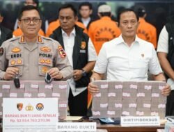 Wow.! Beberapa Aset Dan Uang Milyaran Rupiah Berhasil Di Sita Dittipideksus Bareskrim Dari Kasus Net89