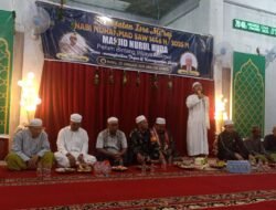 Babinsa Koramil 1015-04/Baamang Hadiri Peringatan Isra’ Mi’raj di Kotim
