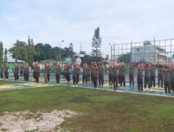 Kodim 1015/Sampit Laksanakan Jum’at Sehat, Fokus pada Kesehatan Jasmani