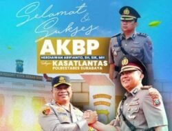 AKBP Herdiawan Arifianto Resmi Jabat Kasat Lantas Polrestabes Surabaya