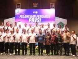 Kapolda Jatim Irjen Pol Imam Sugianto Lantik Pengurus PBVSI Sidoarjo Periode 2024-2028