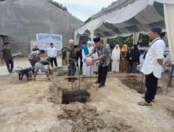 Kades Bandar Khalipah Letakan Batu Pertama Asrama Pondok Tahfidz Ibnu Mas’ud