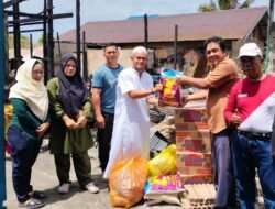 Komunitas Seminggu 1000 Berkah Salurkan Donasi Untuk Korban Kebakaran Di Kotim
