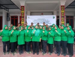 Kodim 1015/Sampit Peringati HUT Persit Ke 79, Donor Darah Untuk Masyarakat