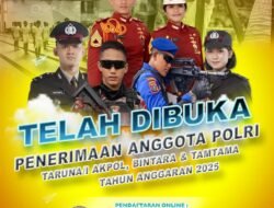 Polda Kalteng Buka Pendaftaran Polri 2025, Simak Caranya
