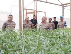 Karo Penmas Div Humas Polri Kunjungi Green House Polda Kalsel