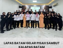 Kakanwil Pemasyarakatan Kepri Hadiri Pisah sambut Kalapas Batam