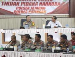 Satresnarkoba Polres Katingan laksanakan kegiatan Coaching Clinic penanganan Tindak Pidana Narkoba