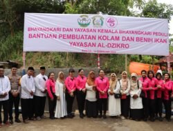 Gelar Bakti Sosial Dan Dukungan Ketahanan Pangan Yayasan Bayangkari Tabur Benih Di Panti Asuhan