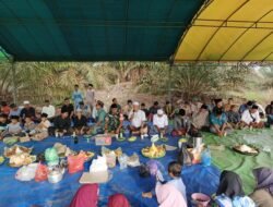 Babinsa Koramil 1015-07/Parenggean hadiri Acara Tradisi Ruwahan